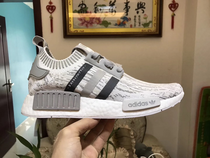 Authentic Adidas NMD R1 Boost“Grey and White”